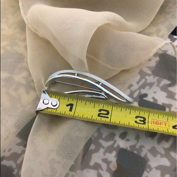 Vintage Sarah Coventry Brooch Pin Silver Marked Nice! - Picture 13 of 15